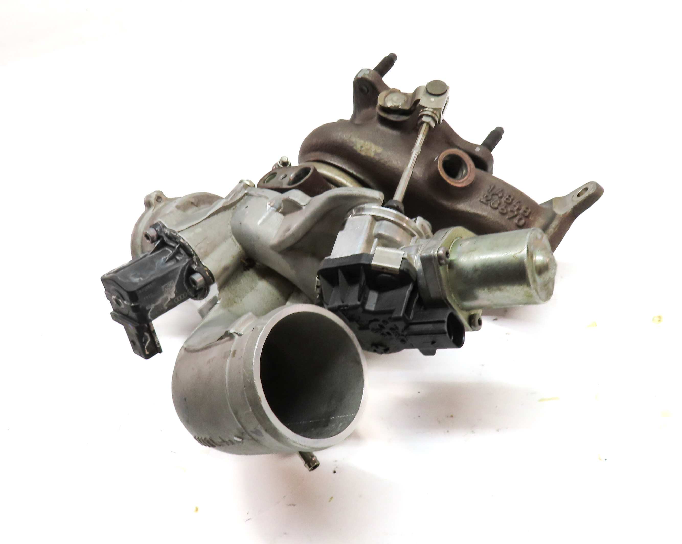 2018-2020 AUDI Q5 (FY 80A) 2.0L ENGINE TURBO TURBOCHARGER ASSEMBLY — exact item pictured